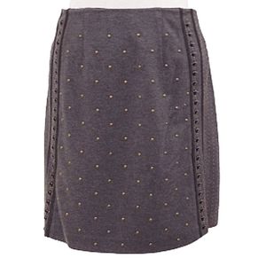 Nanette Lepore Embellished Double Knit Skirt- Sz. 4